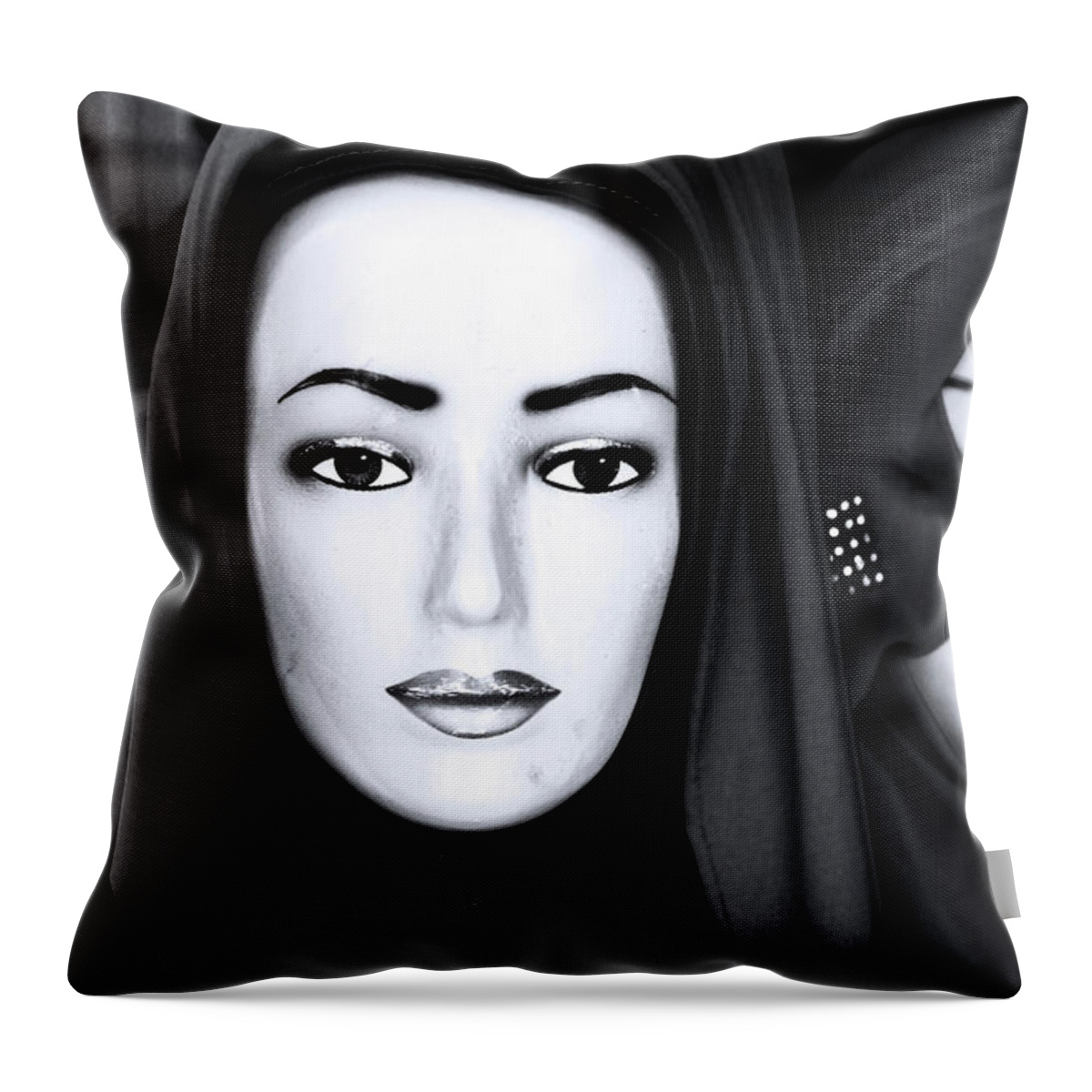 Asia Throw Pillow featuring the photograph Musquin by Jez C Self