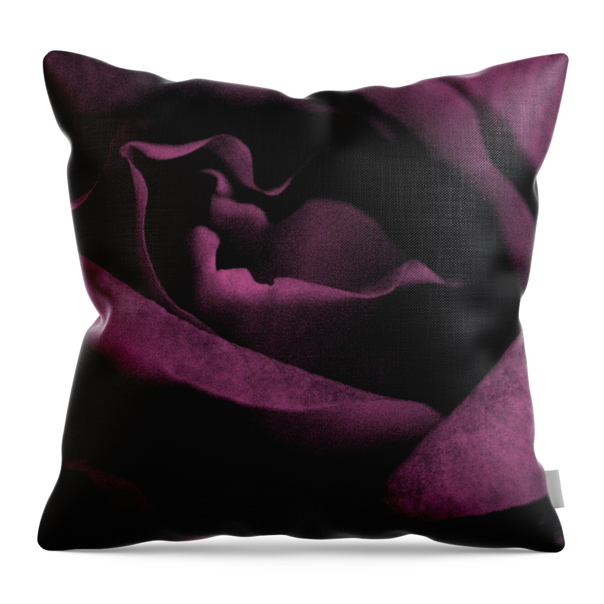 Rose Abstract Throw Pillow featuring the photograph Mystic Love by The Art Of Marilyn Ridoutt-Greene