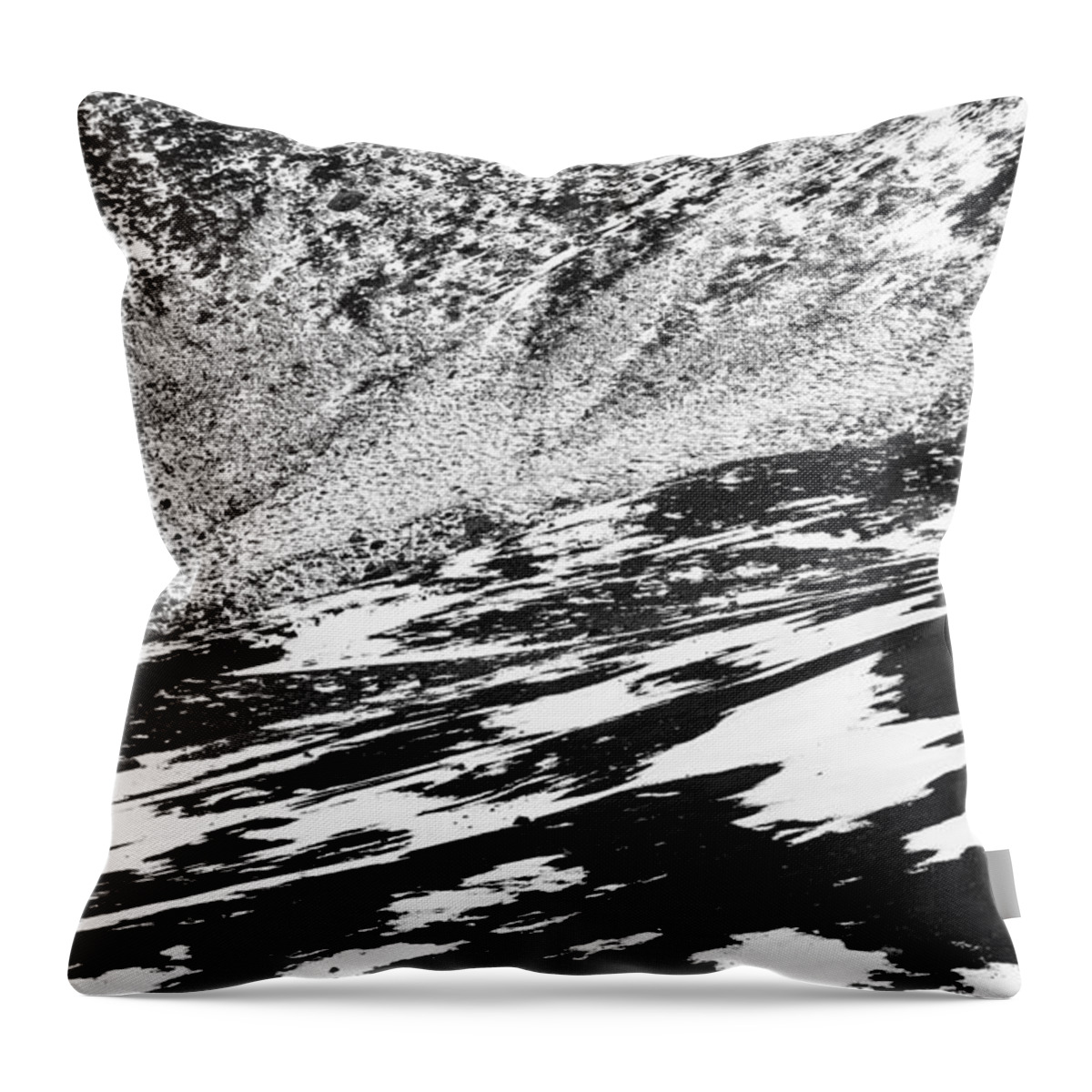 Nature Throw Pillow featuring the photograph Nature abstract background by Michalakis Ppalis