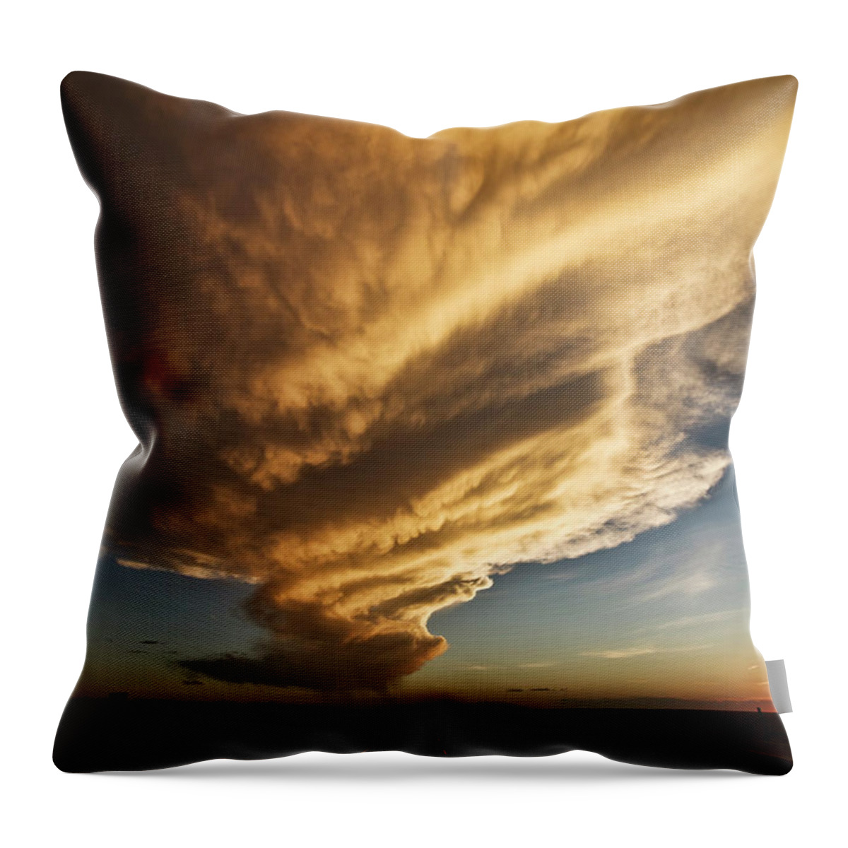 New Mexico Throw Pillow featuring the photograph New Mexico Structure by Ryan Crouse
