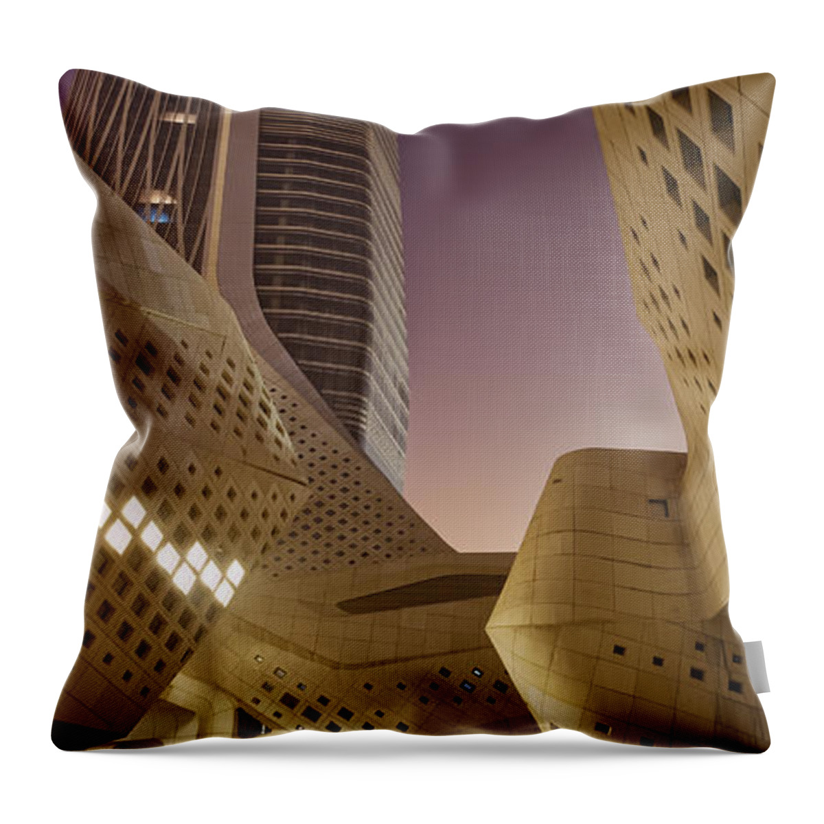 Alien Throw Pillow featuring the photograph New Worlds by James L Davidson