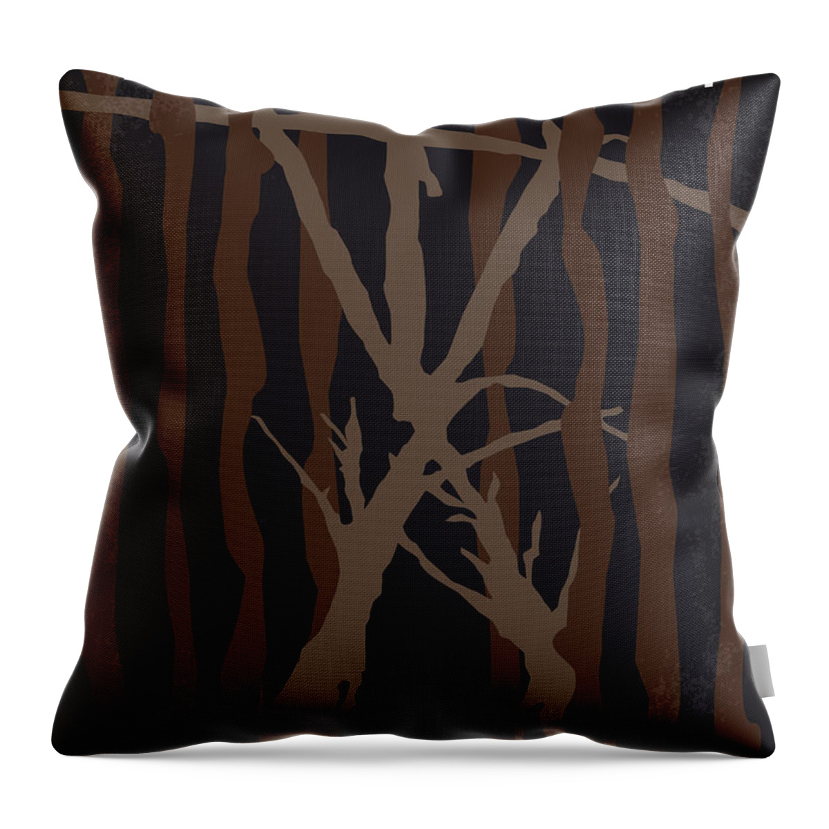 The Blair Witch Project Throw Pillow featuring the digital art No476 My The Blair Witch Project minimal movie poster by Chungkong Art