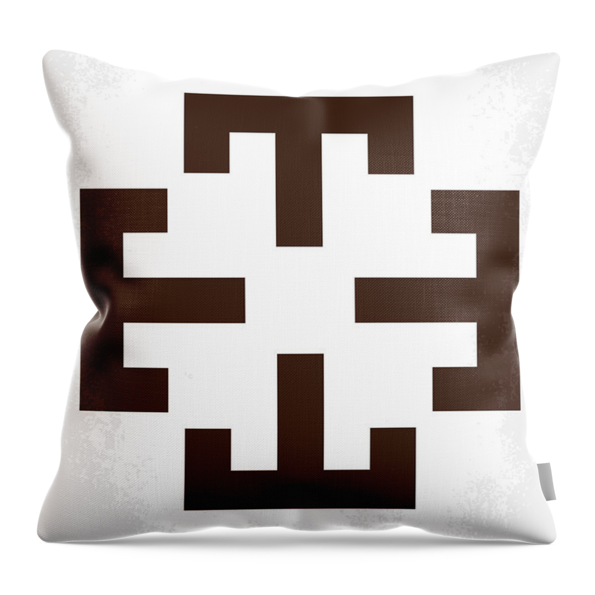 Equilibrium Throw Pillow featuring the digital art No595 My Equilibrium minimal movie poster by Chungkong Art