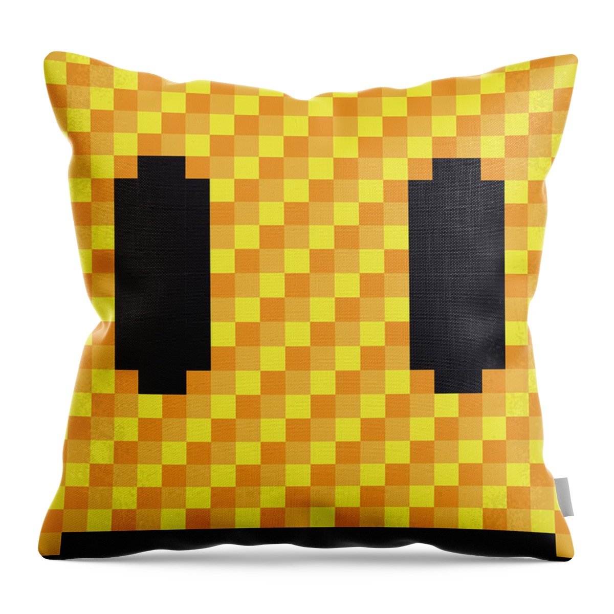 Pixels Throw Pillow featuring the digital art No703 My pixels minimal movie poster by Chungkong Art