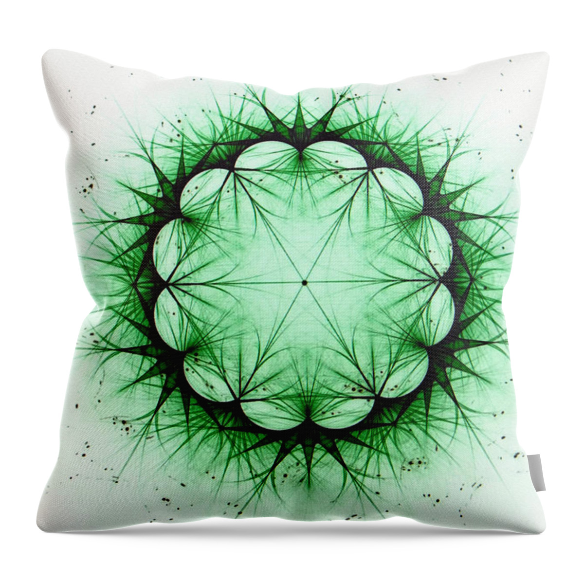 Nowhere Throw Pillow featuring the digital art Nowhere by Tom Druin