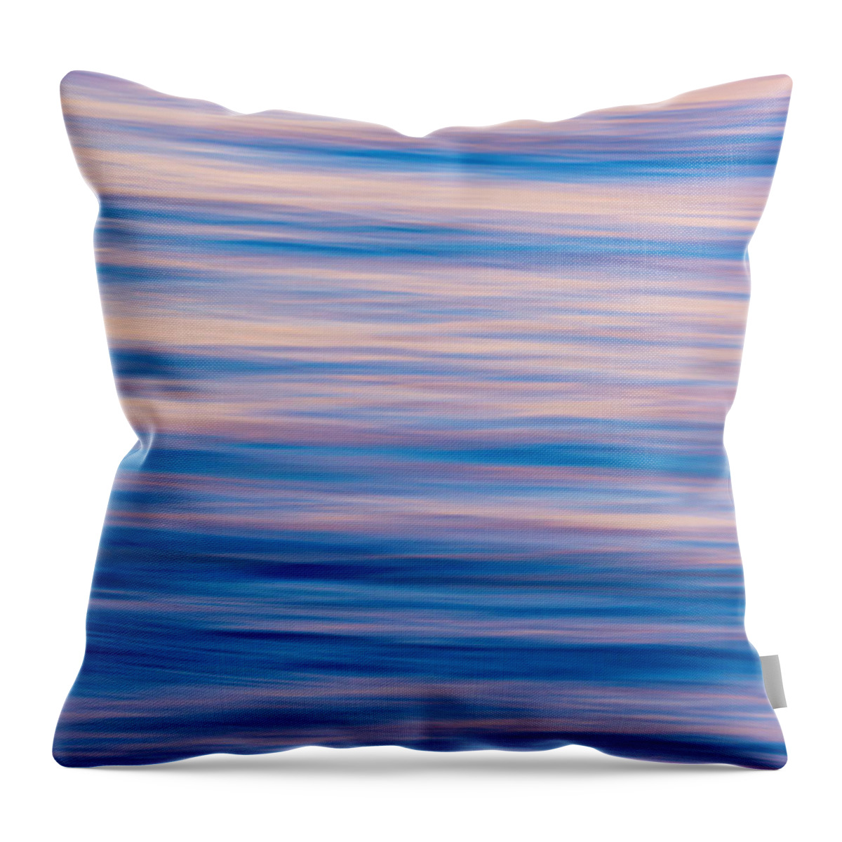 Ocean Throw Pillow featuring the photograph Ocean Abstract by Christopher Johnson