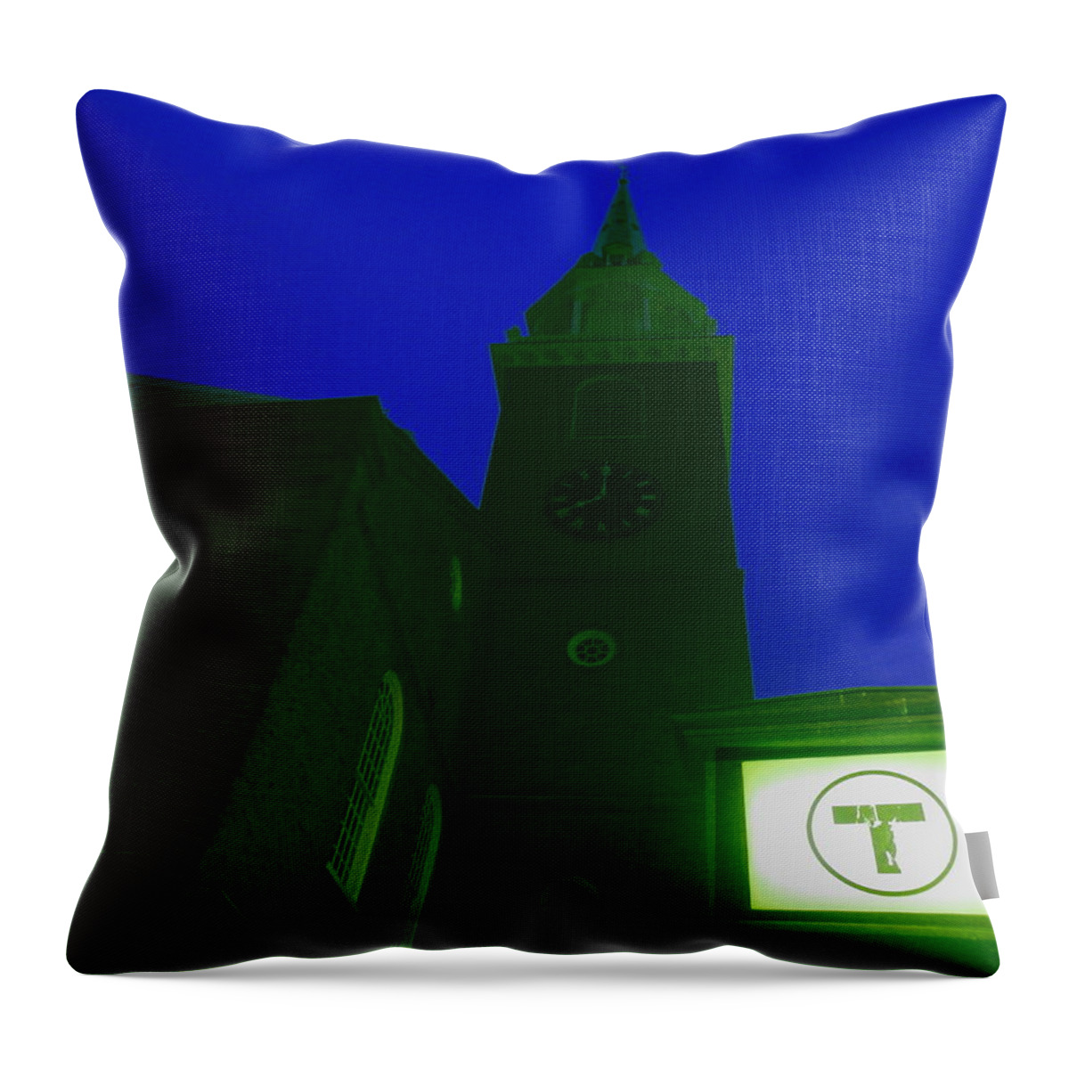 Boston Throw Pillow featuring the photograph Old South Meeting House by Christopher Brown