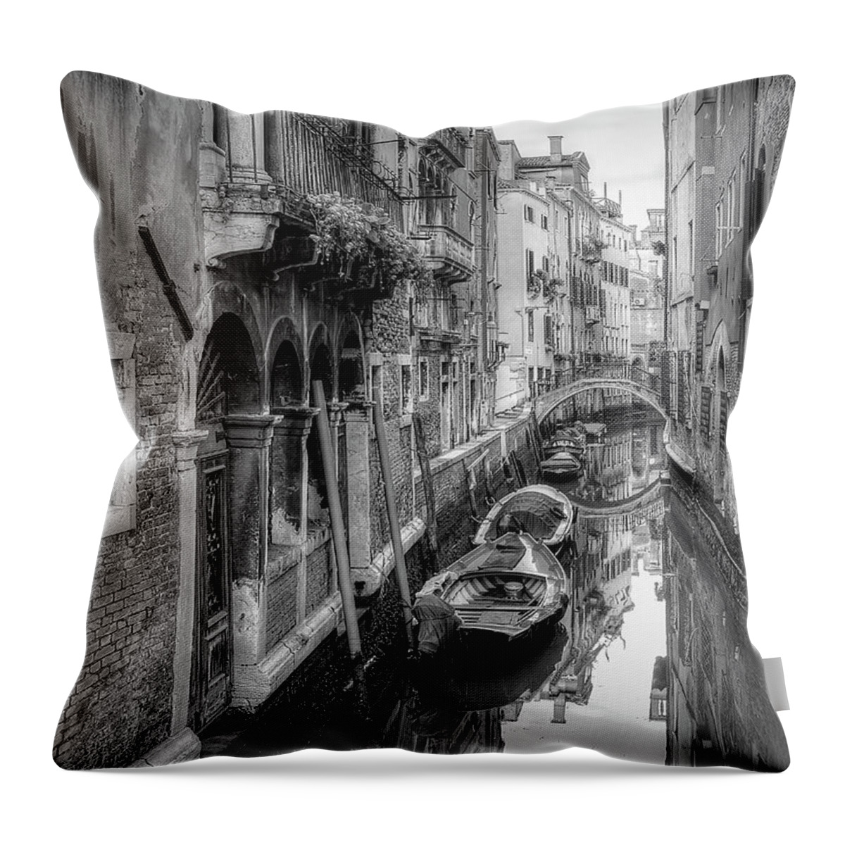 Venice Throw Pillow featuring the photograph Old World by Peter Kennett