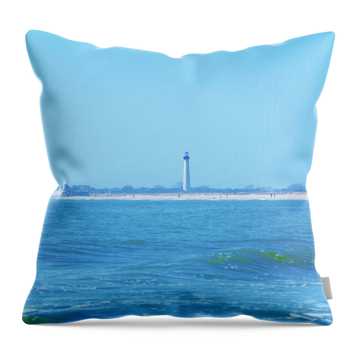 Cape May Throw Pillow featuring the photograph On the Way to Cape May by Bill Cannon
