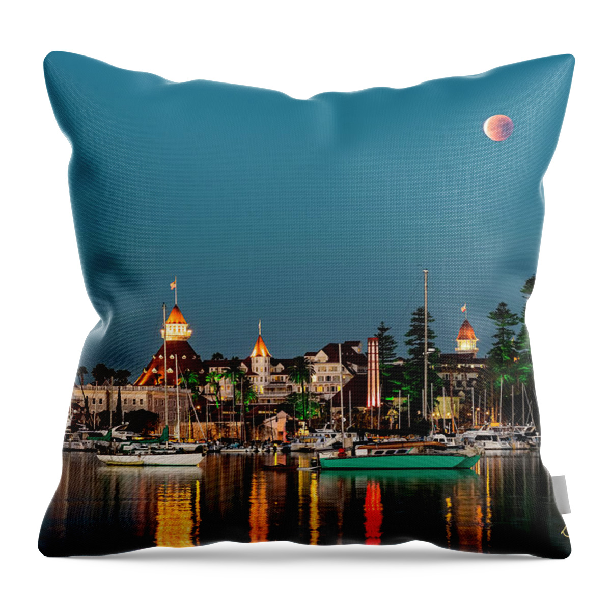 Blood Moon Throw Pillow featuring the photograph Once in a Lifetime by Dan McGeorge