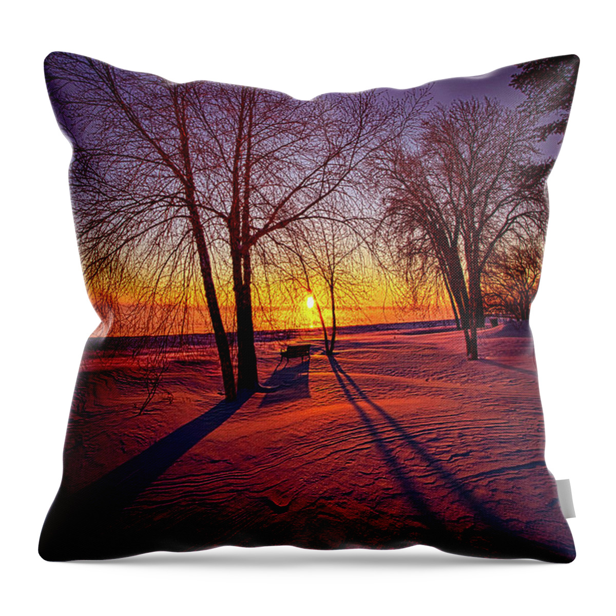 Clouds Throw Pillow featuring the photograph One Day Closer by Phil Koch