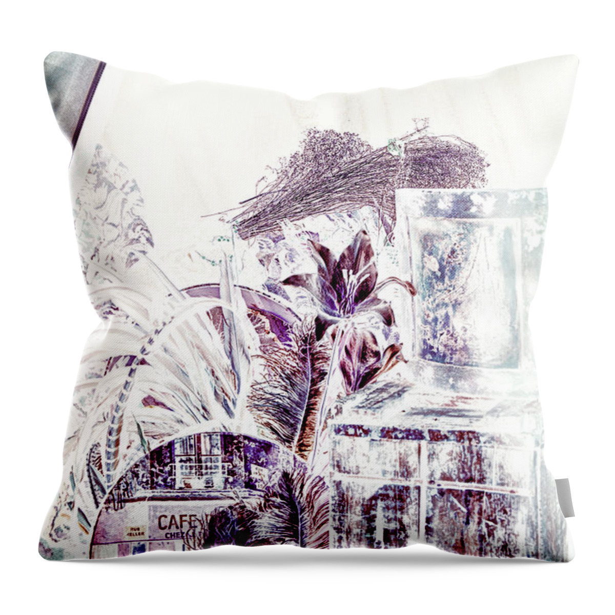 Ethereal Throw Pillow featuring the photograph Out of a dream by Camille Lopez