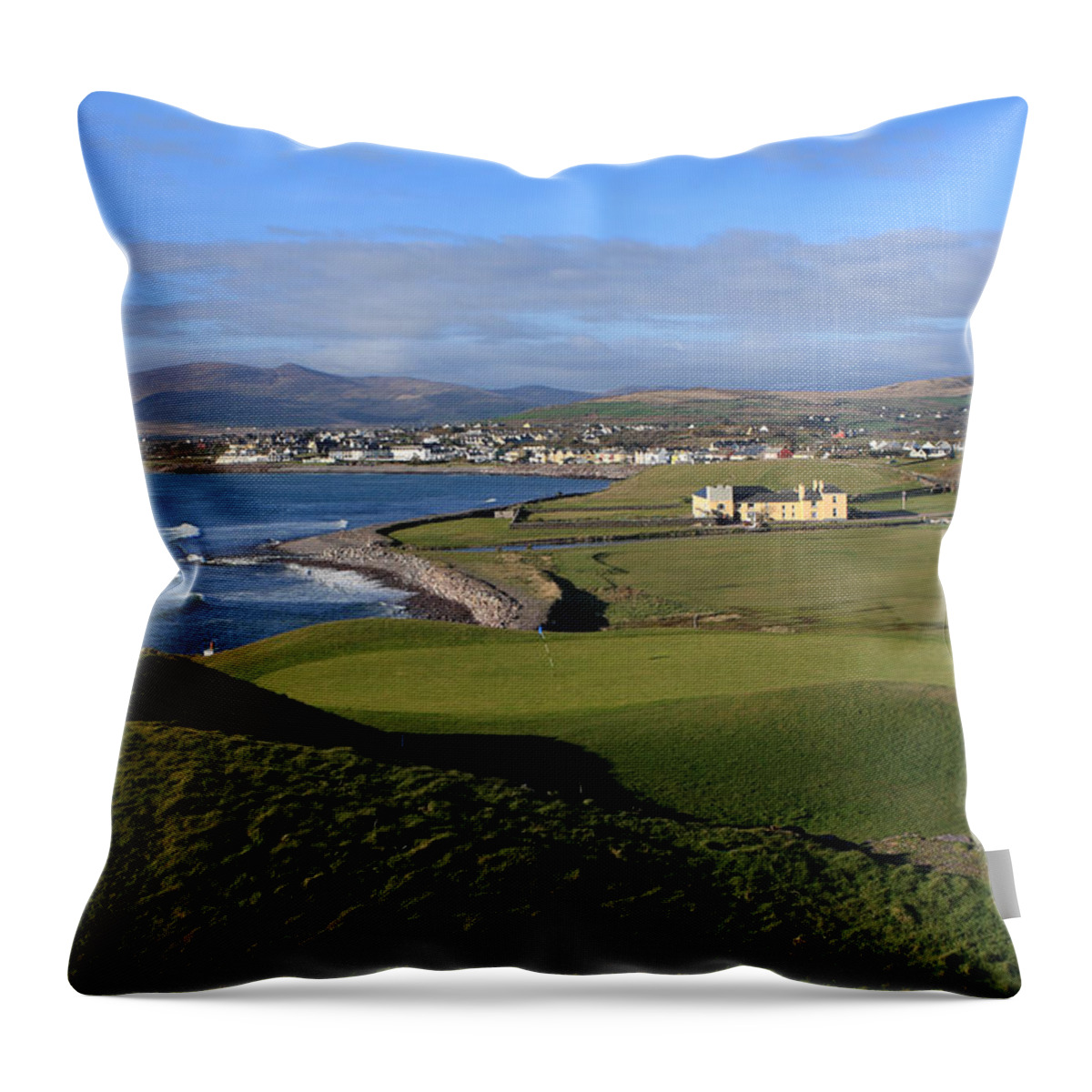 Ireland Throw Pillow featuring the photograph Out Of The Dunes by Aidan Moran