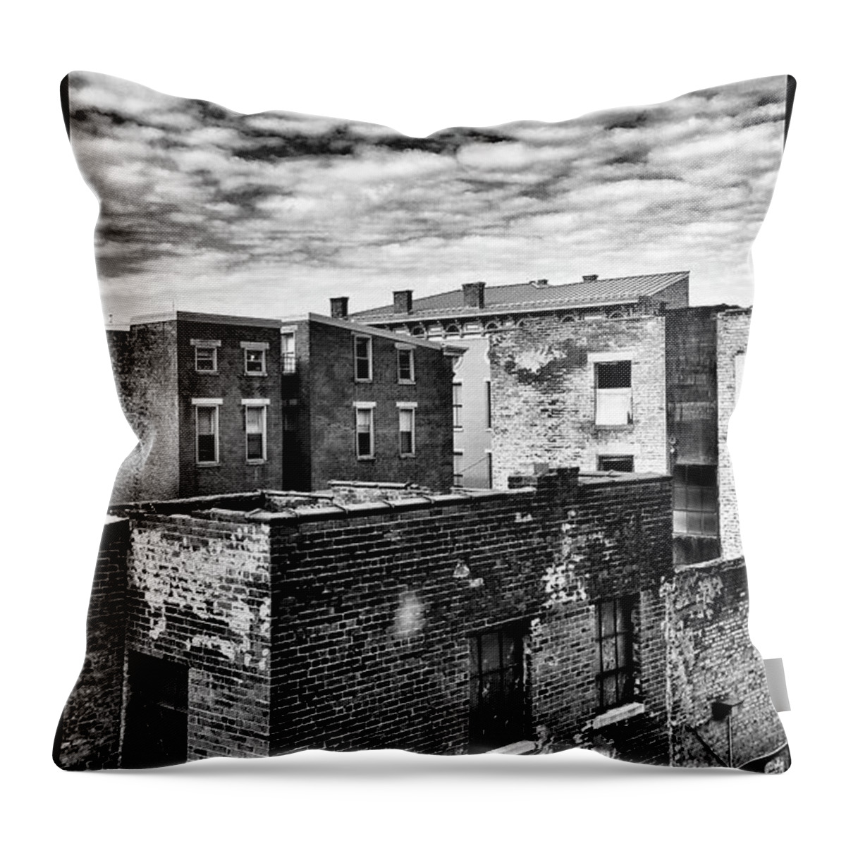 Rhine Throw Pillow featuring the photograph Over the Rhine by Al Harden