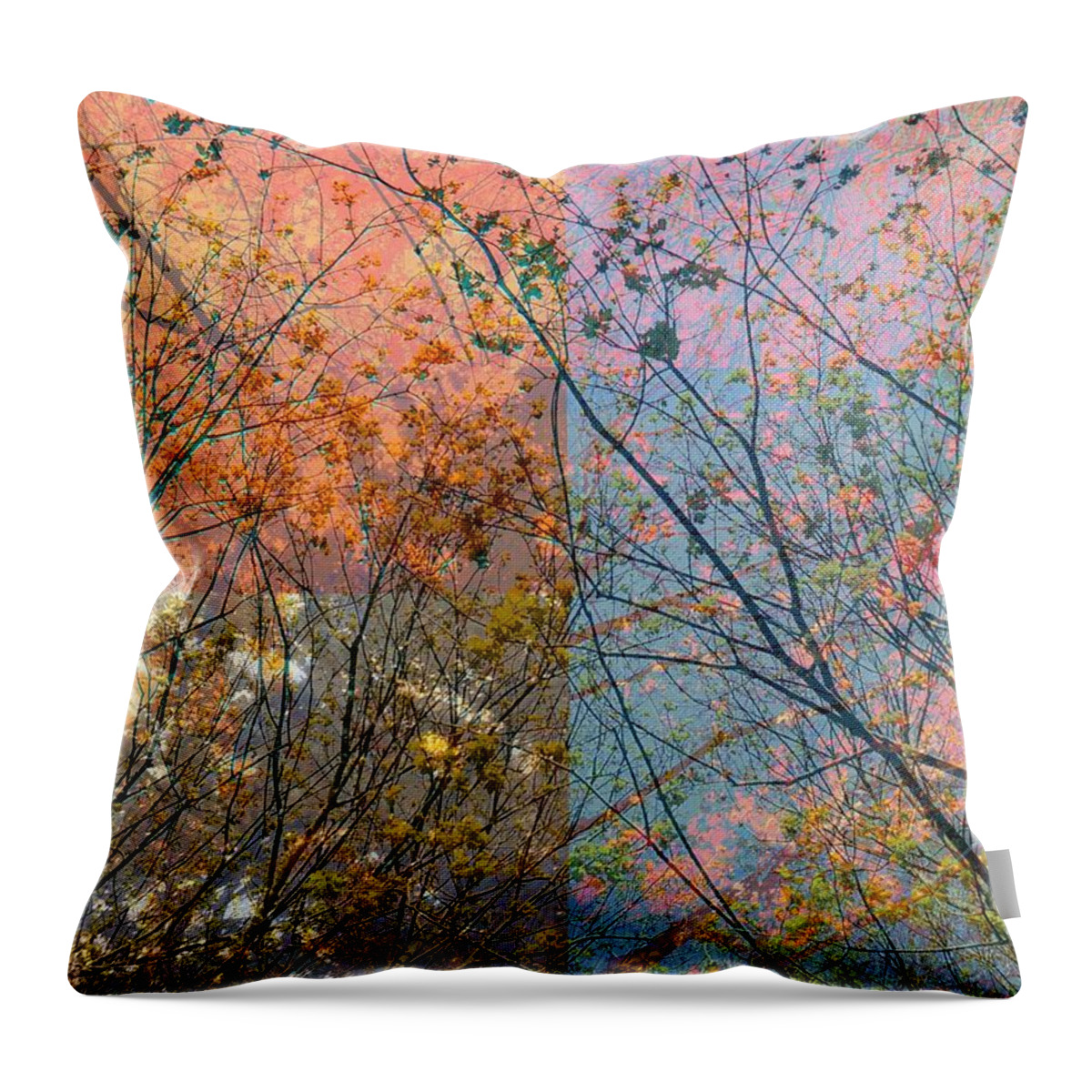 Tree Throw Pillow featuring the photograph Pacify by Andy Rhodes