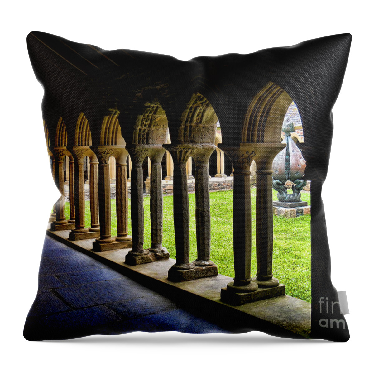 Arches Throw Pillow featuring the photograph Passage to the Ancient by Roberta Byram