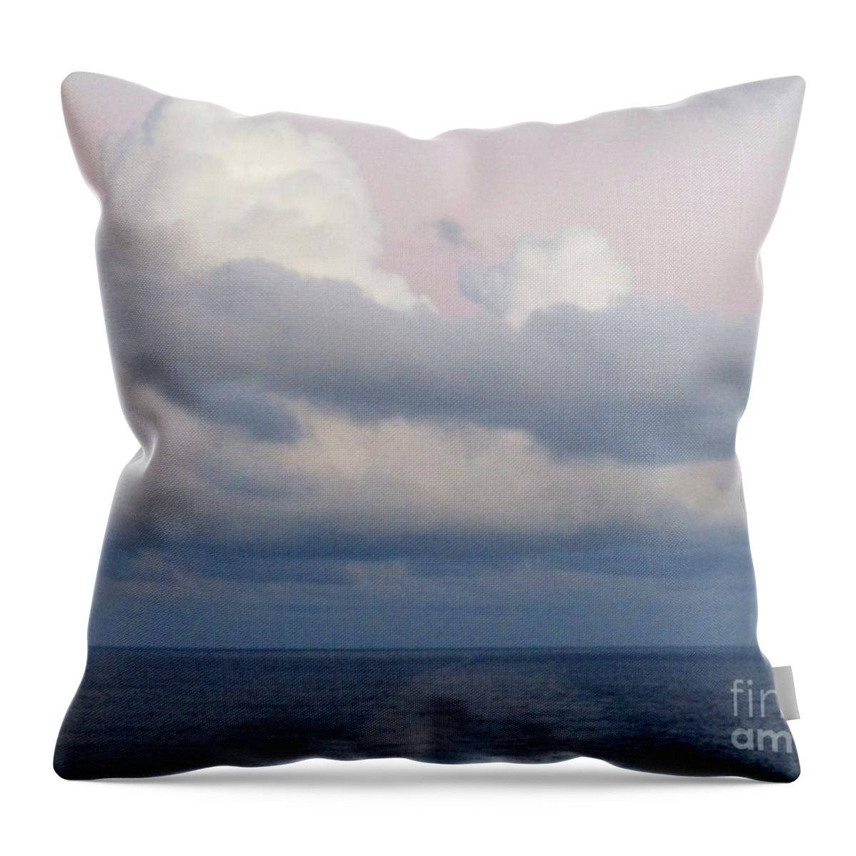Sunrise Throw Pillow featuring the photograph Pastel Pacific 1 by Randall Weidner