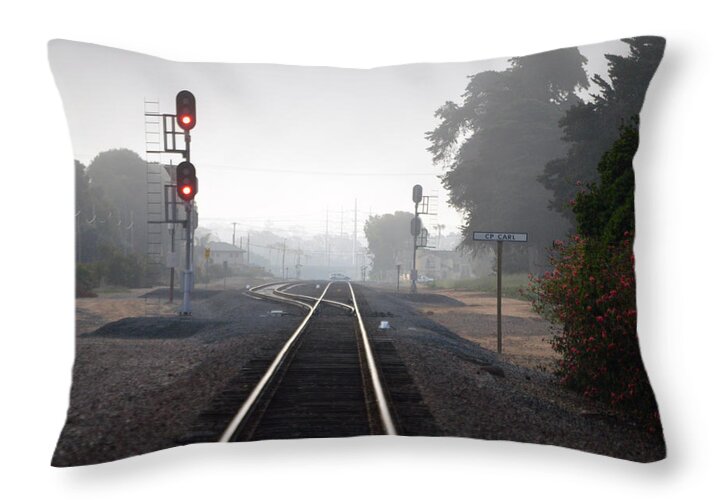 Path Throw Pillow featuring the photograph Path to Anywhere by Bill Dutting