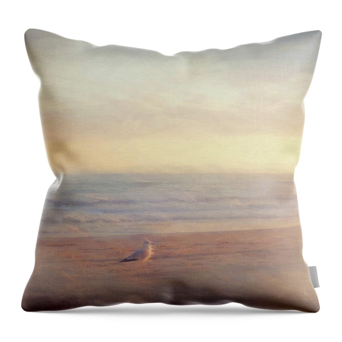 North Carolina Throw Pillow featuring the photograph Peaceful by Kelley Freel-Ebner