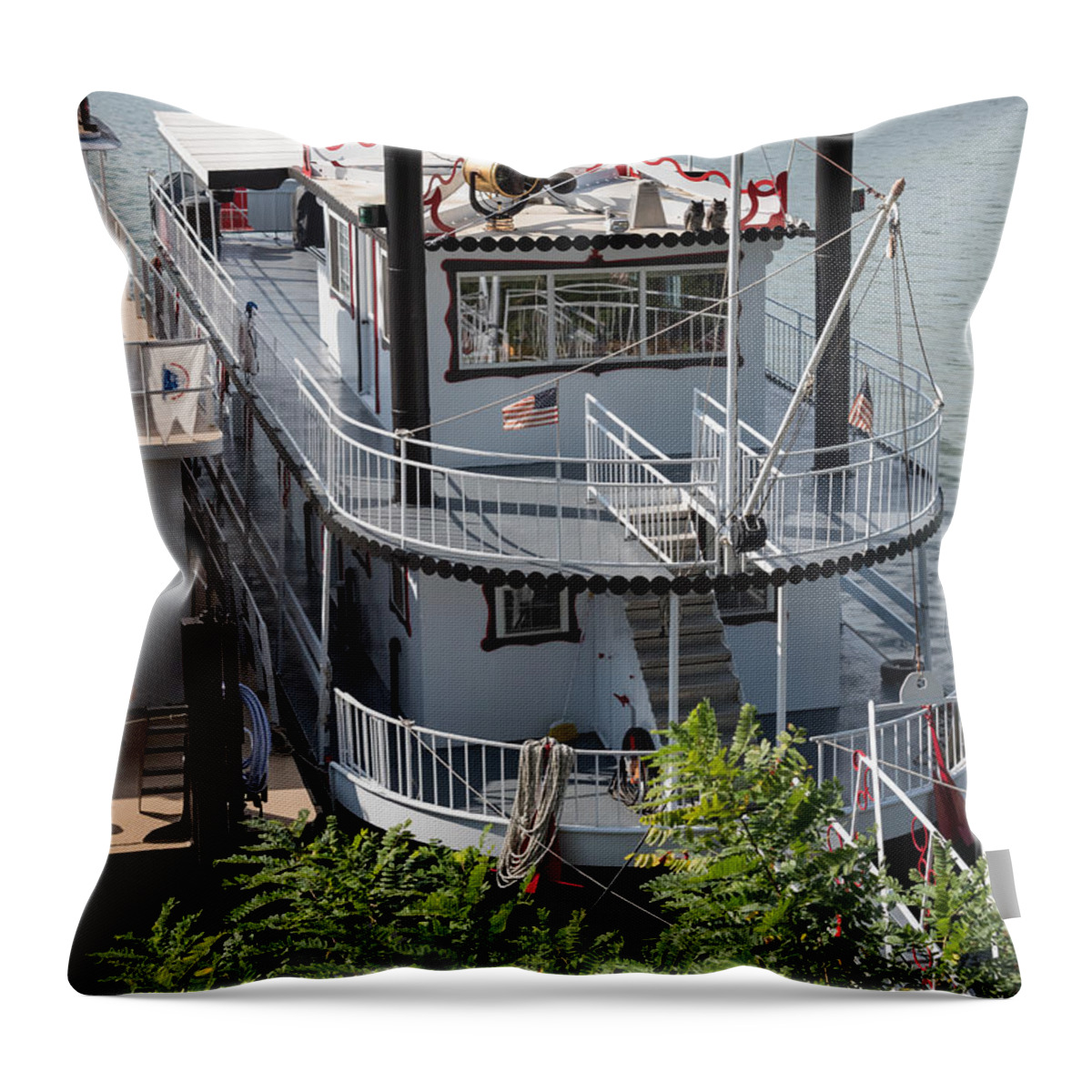 Pearl Anne Throw Pillow featuring the photograph Pearl Anne by Holden The Moment
