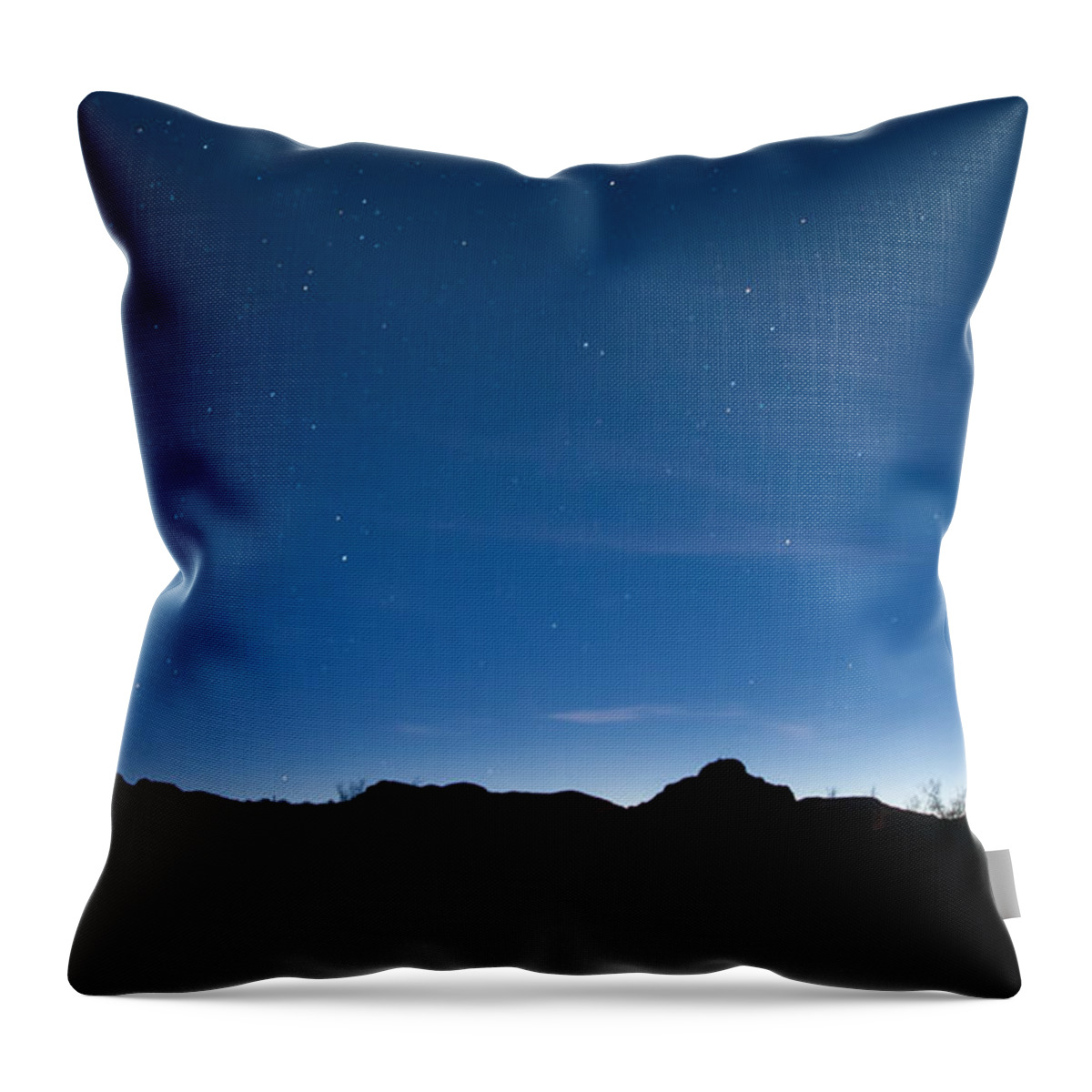 Arizona Throw Pillow featuring the photograph Peralta Trail at Sunrise by Monte Stevens