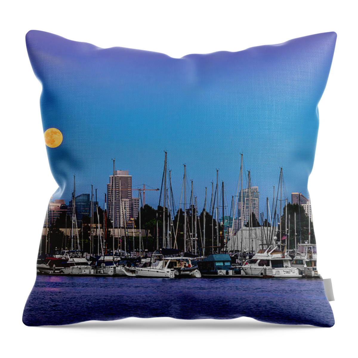 San Diego Throw Pillow featuring the photograph Perfect Evening by Dan McGeorge