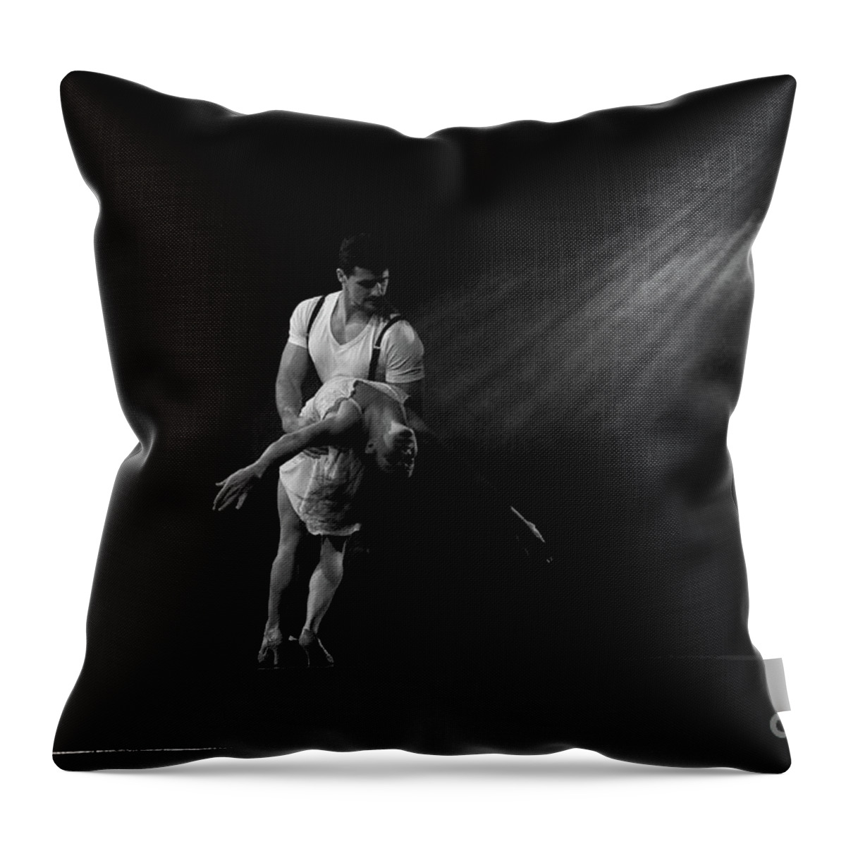 Perfect Throw Pillow featuring the photograph Performance 8 by Bob Christopher