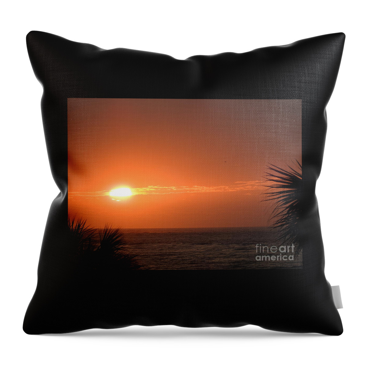 Sunrise Throw Pillow featuring the photograph Phenomenal Sunrise by Jan Gelders