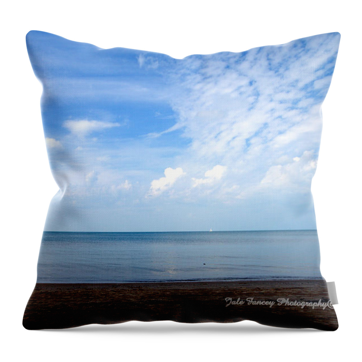 Photography Throw Pillow featuring the photograph Pinery Peace by Jale Fancey