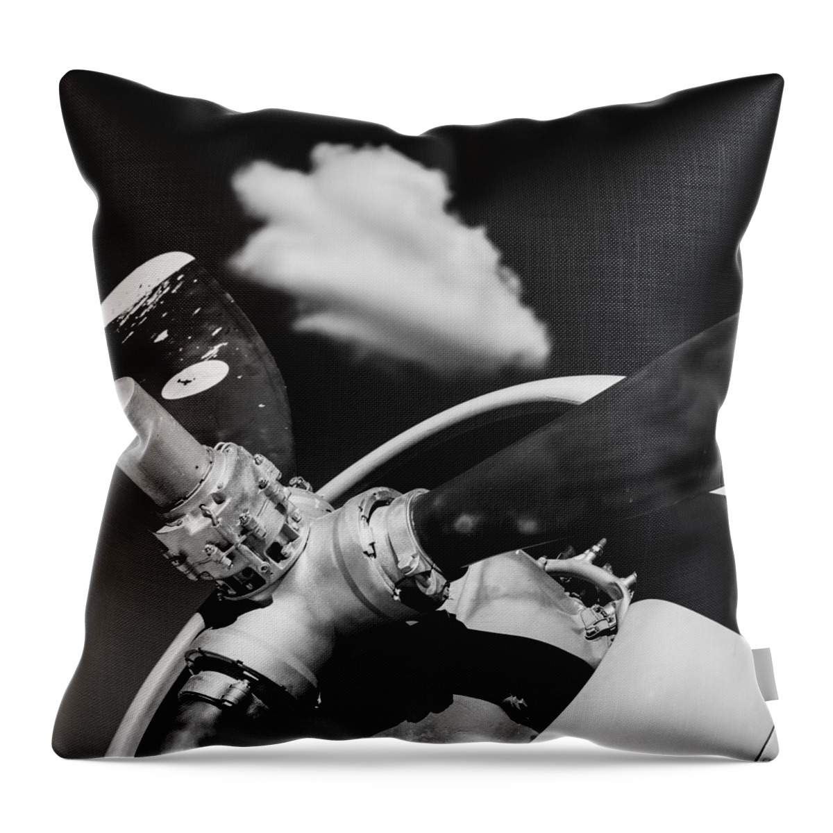 Plane Throw Pillow featuring the photograph Plane Portrait 2 by Ryan Weddle