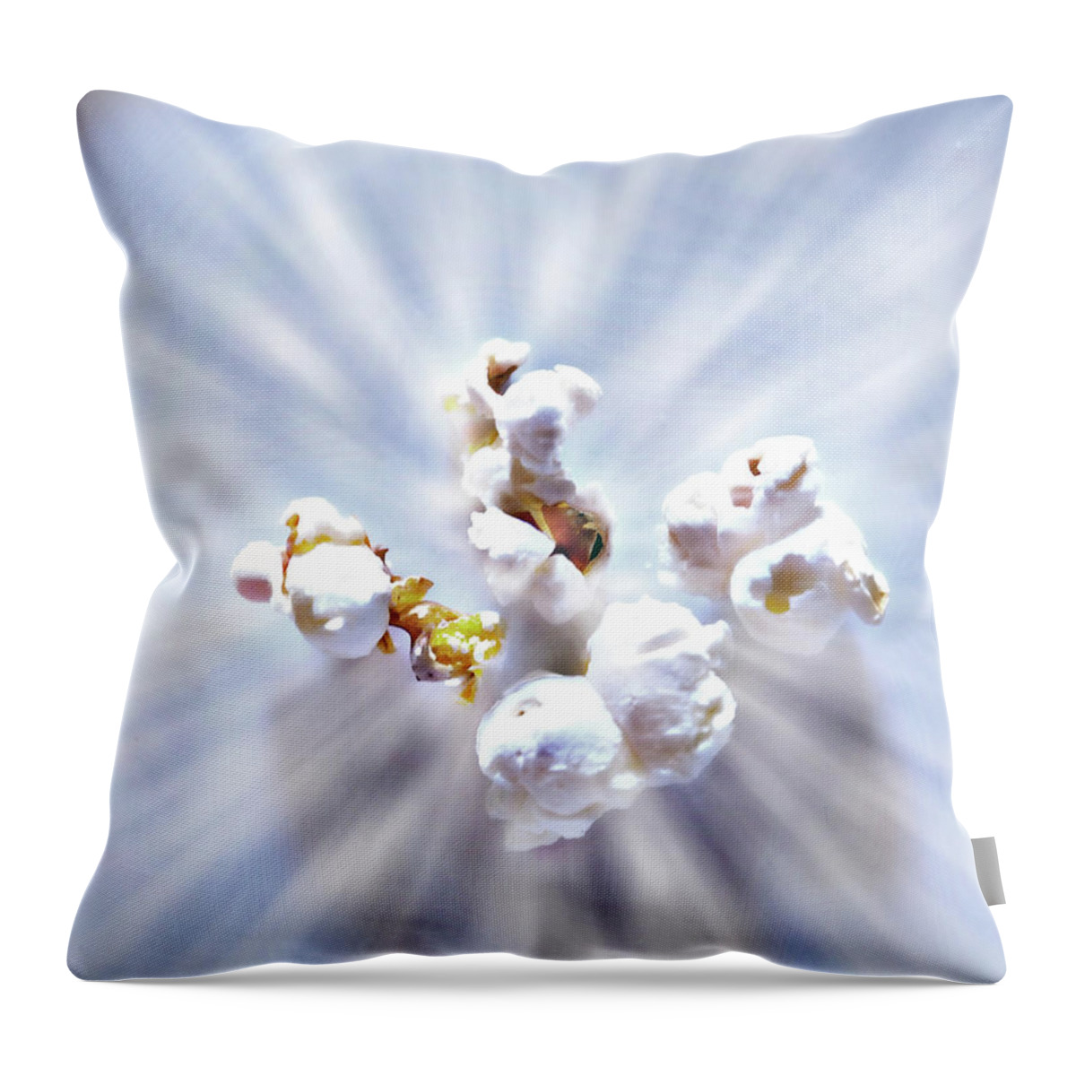 Popcorn Throw Pillow featuring the photograph Popcorn by Hugh Smith