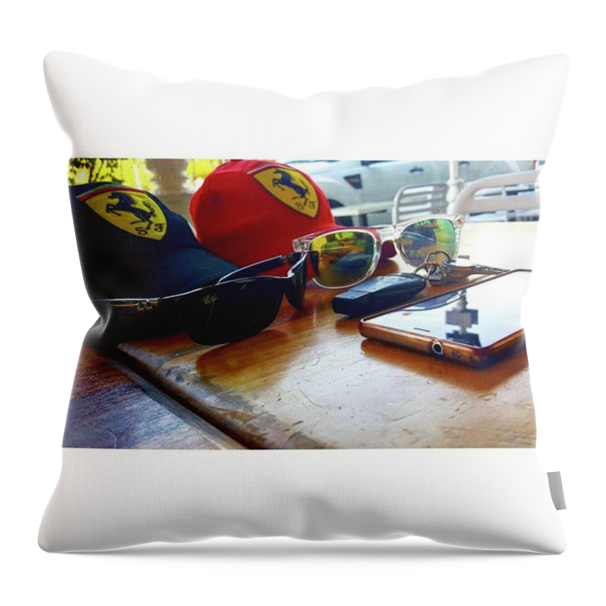 Healthyfood Throw Pillow featuring the photograph Post 5km Parkrun Reward by CaESaR ZN
