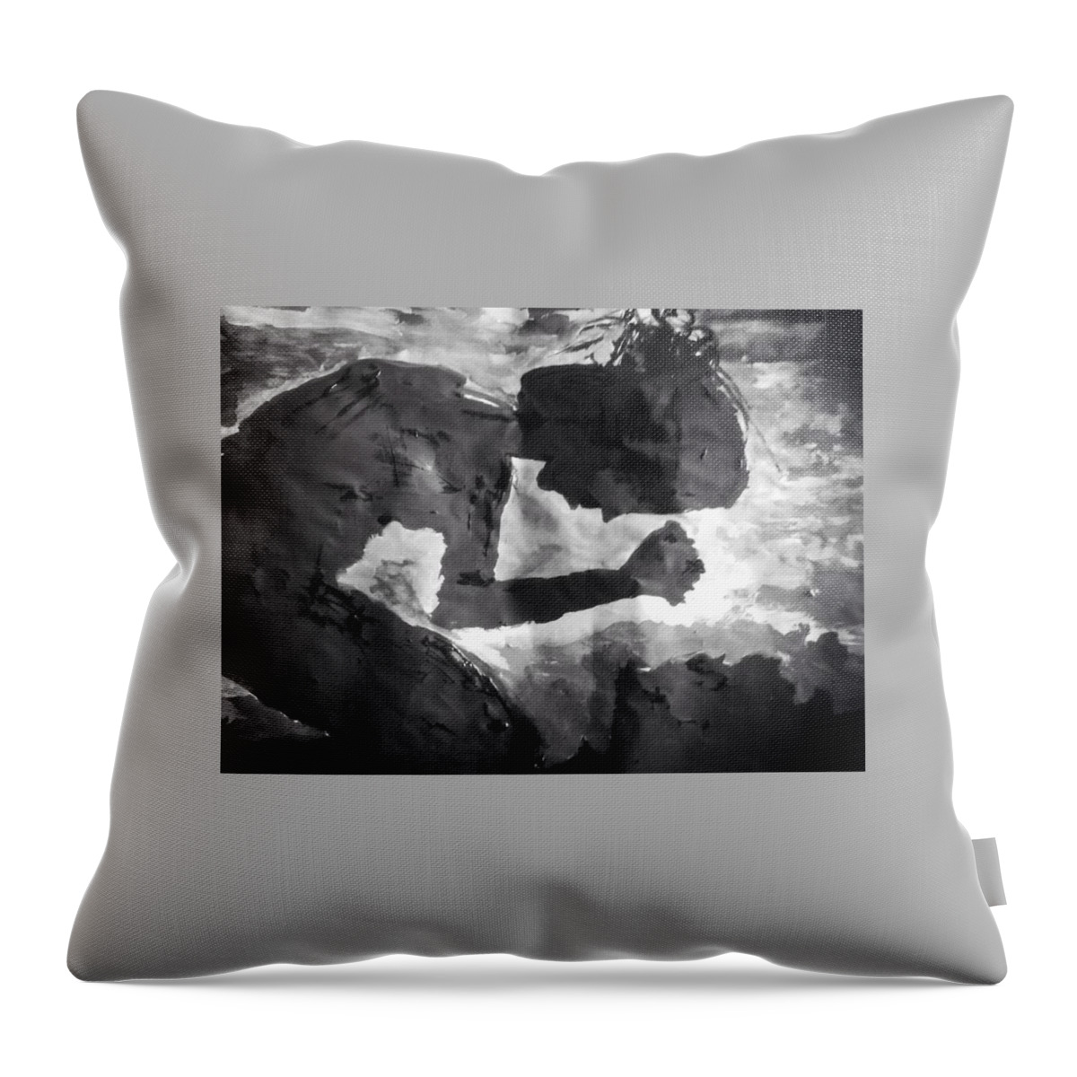 Prayer Throw Pillow featuring the photograph Praying Hands by Love Art Wonders By God