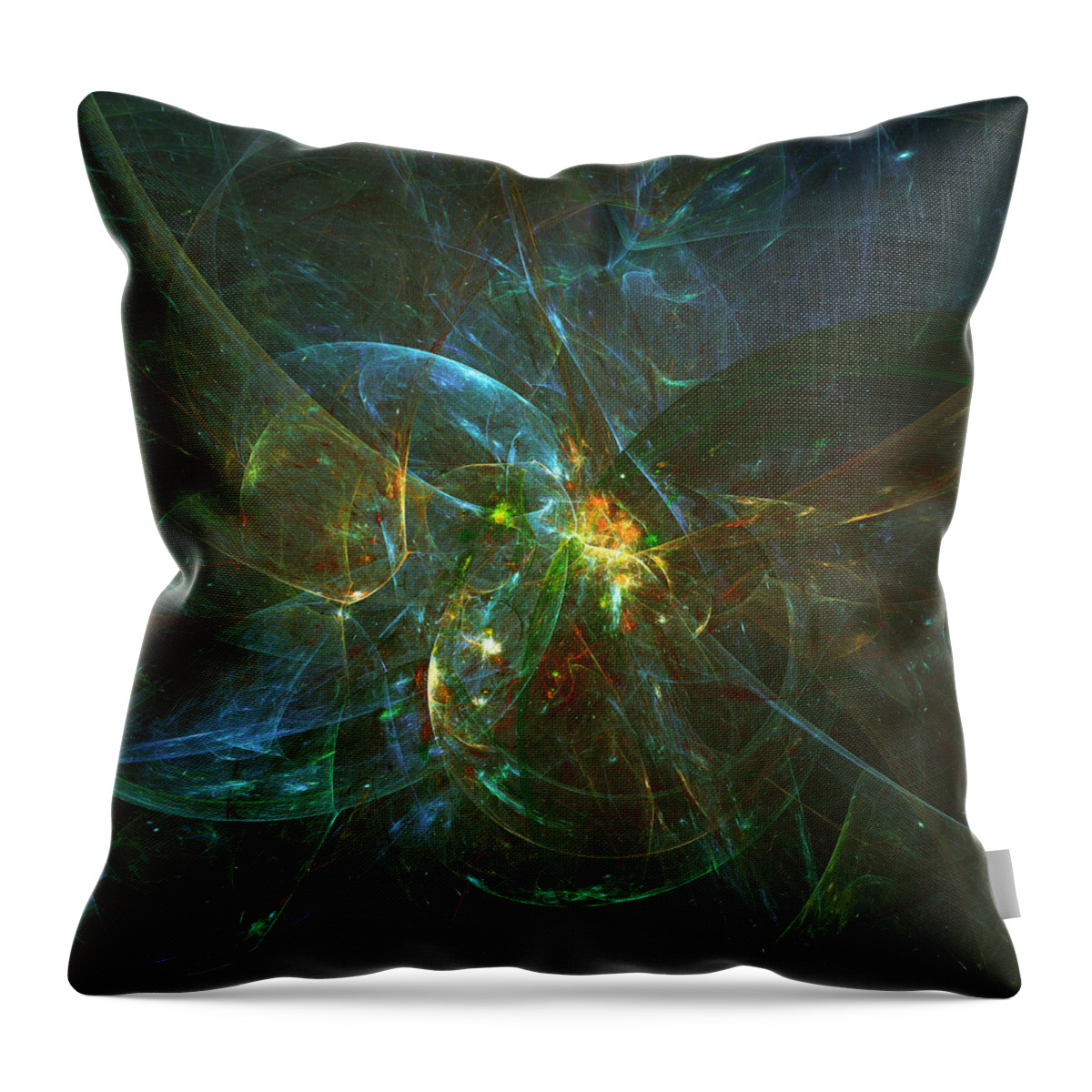 Art Throw Pillow featuring the digital art Prince of Andromeda by Jeff Iverson