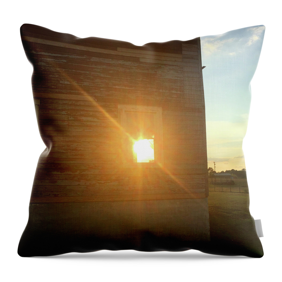 Sunset Throw Pillow featuring the photograph Psalm 113 3 by Matthew Seufer