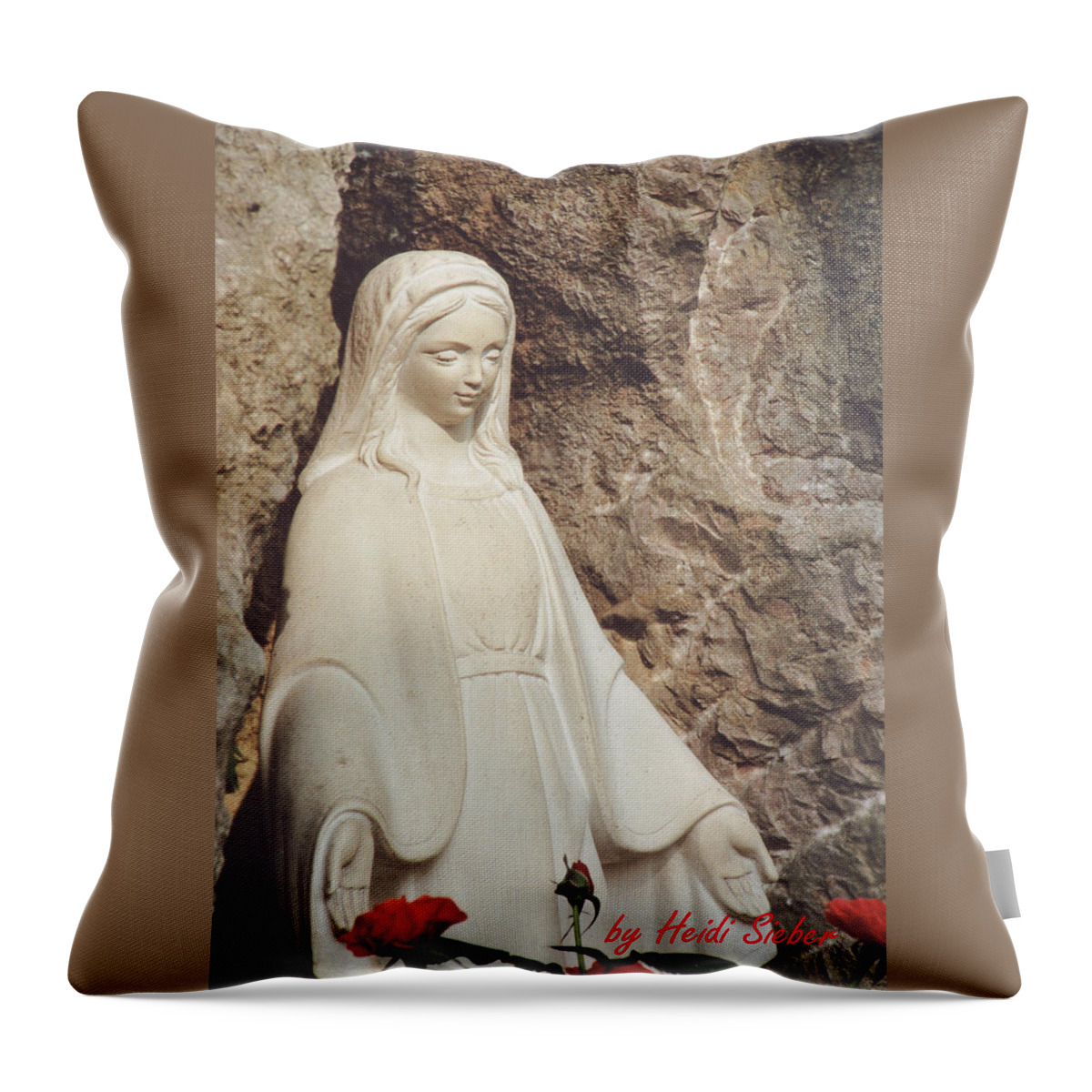 Spirit Throw Pillow featuring the photograph Purity by Heidi Sieber
