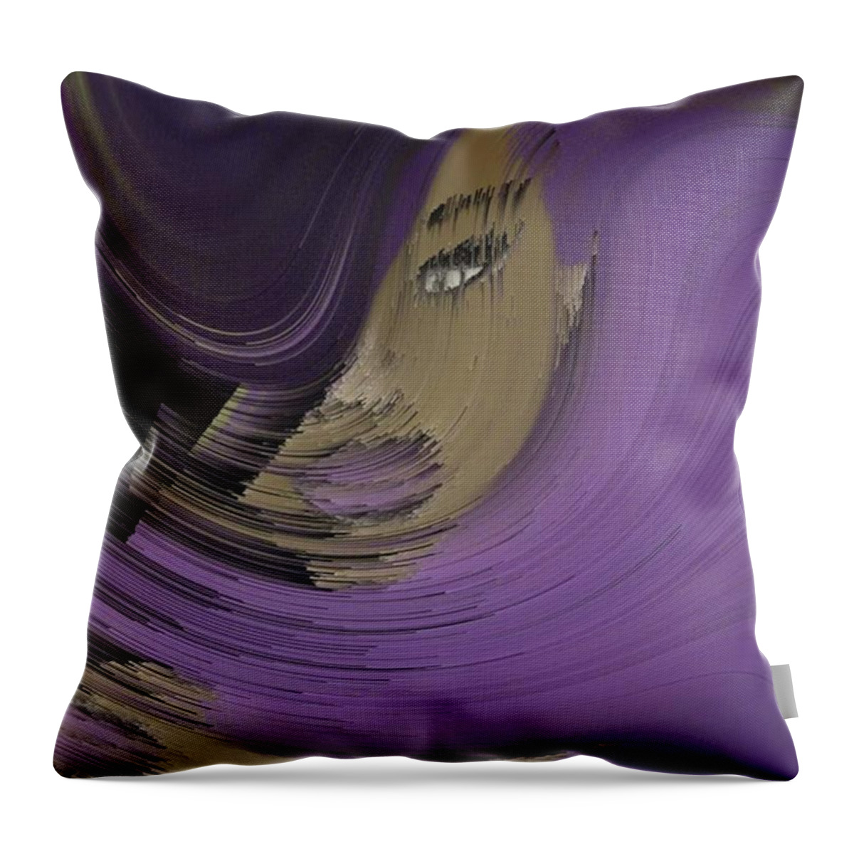 Sipandchalkqueen Purple Love Keva Throw Pillow featuring the photograph 'purple Love ' by KeVa BeNee