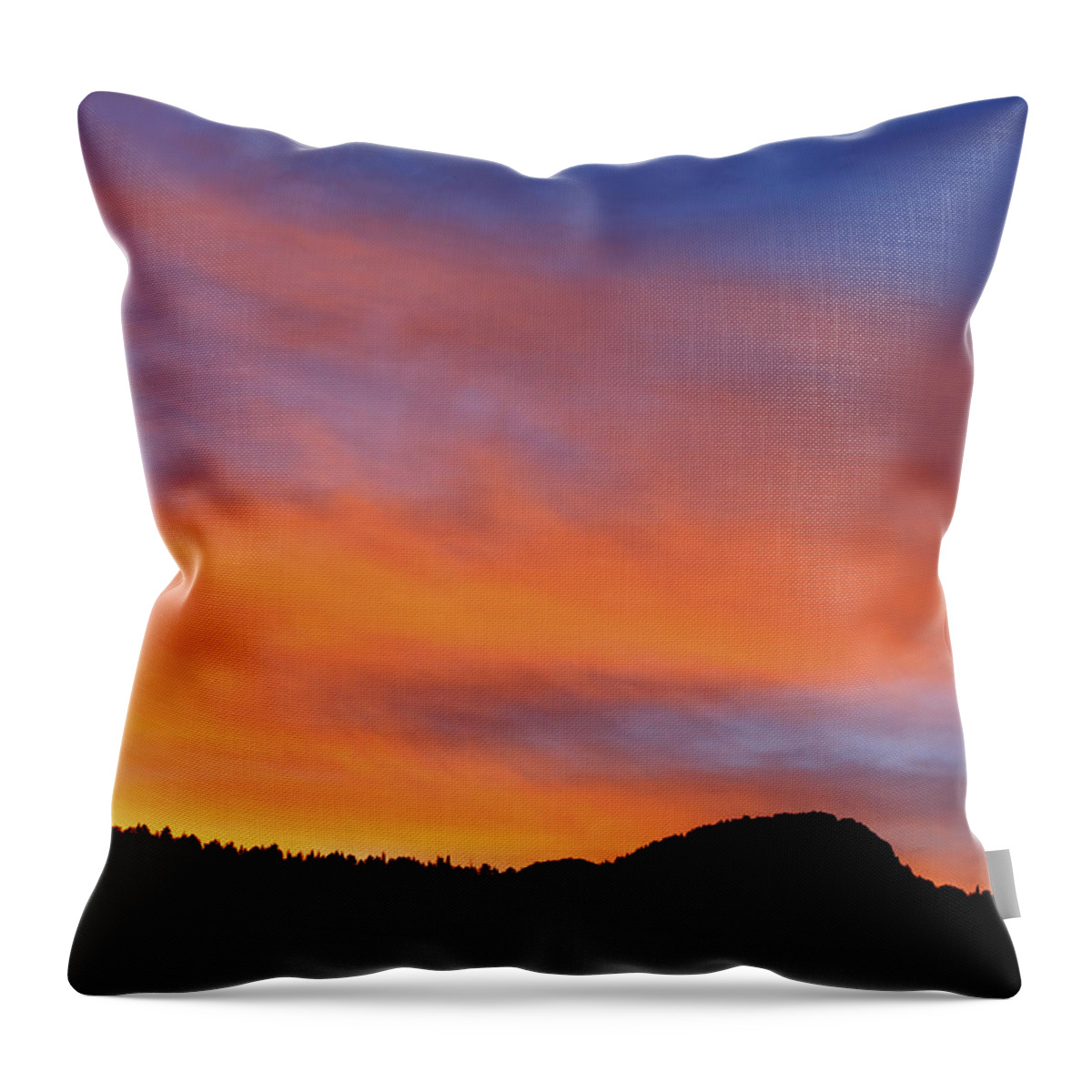 Colorado Throw Pillow featuring the photograph Full Spectrum Sunrise by Kristin Davidson