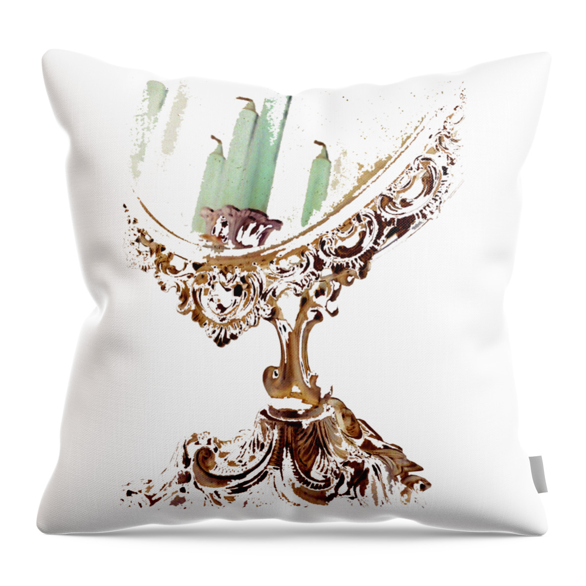 Orphelia Aristal Throw Pillow featuring the photograph Reflection by Orphelia Aristal