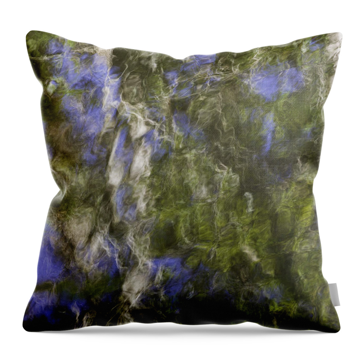 River Throw Pillow featuring the photograph Reflections by Fran Gallogly