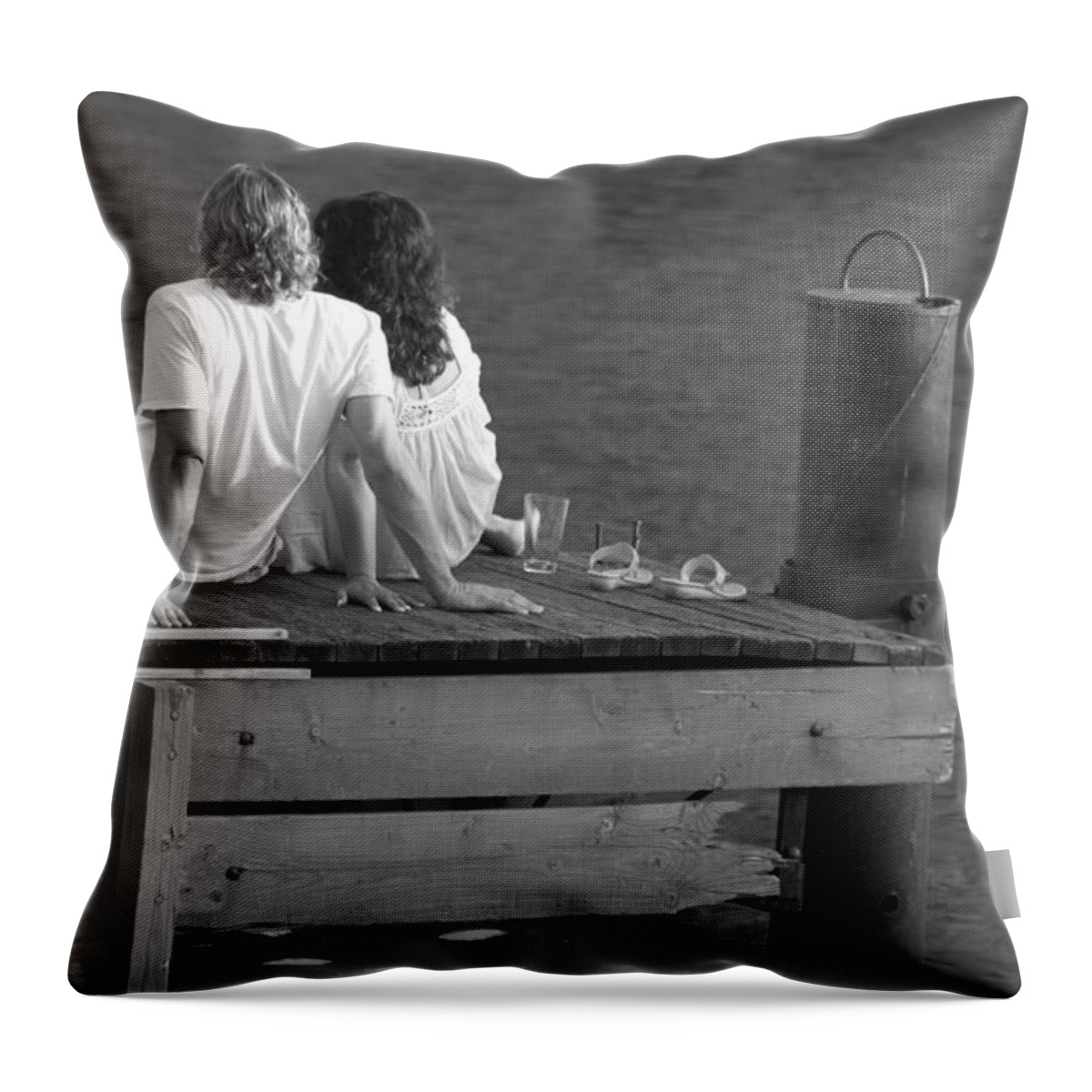 Relax Throw Pillow featuring the photograph Relax by Lauri Novak