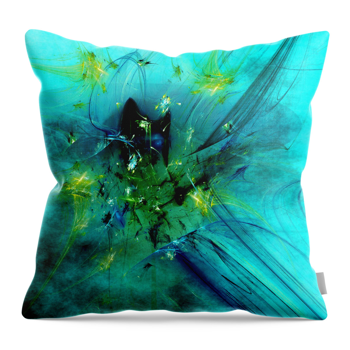 Art Throw Pillow featuring the digital art Remember Two Things by Jeff Iverson