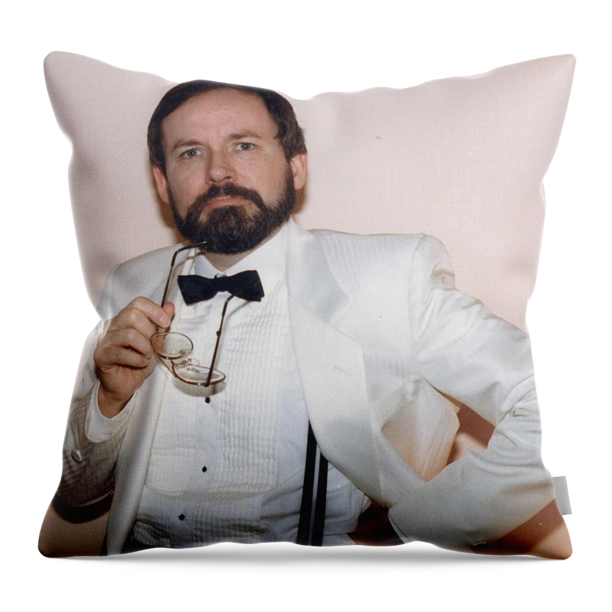 Reynold Jay Throw Pillow featuring the photograph Reynold Jay Portrait by Reynold Jay