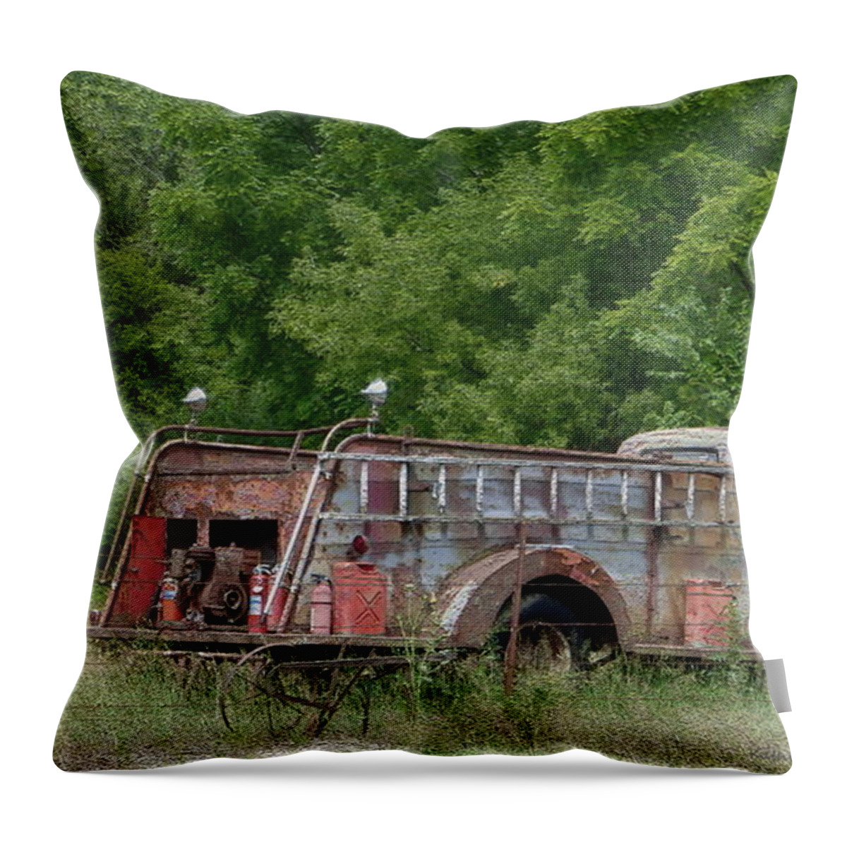 Photography Throw Pillow featuring the photograph RIP by Kathie Chicoine
