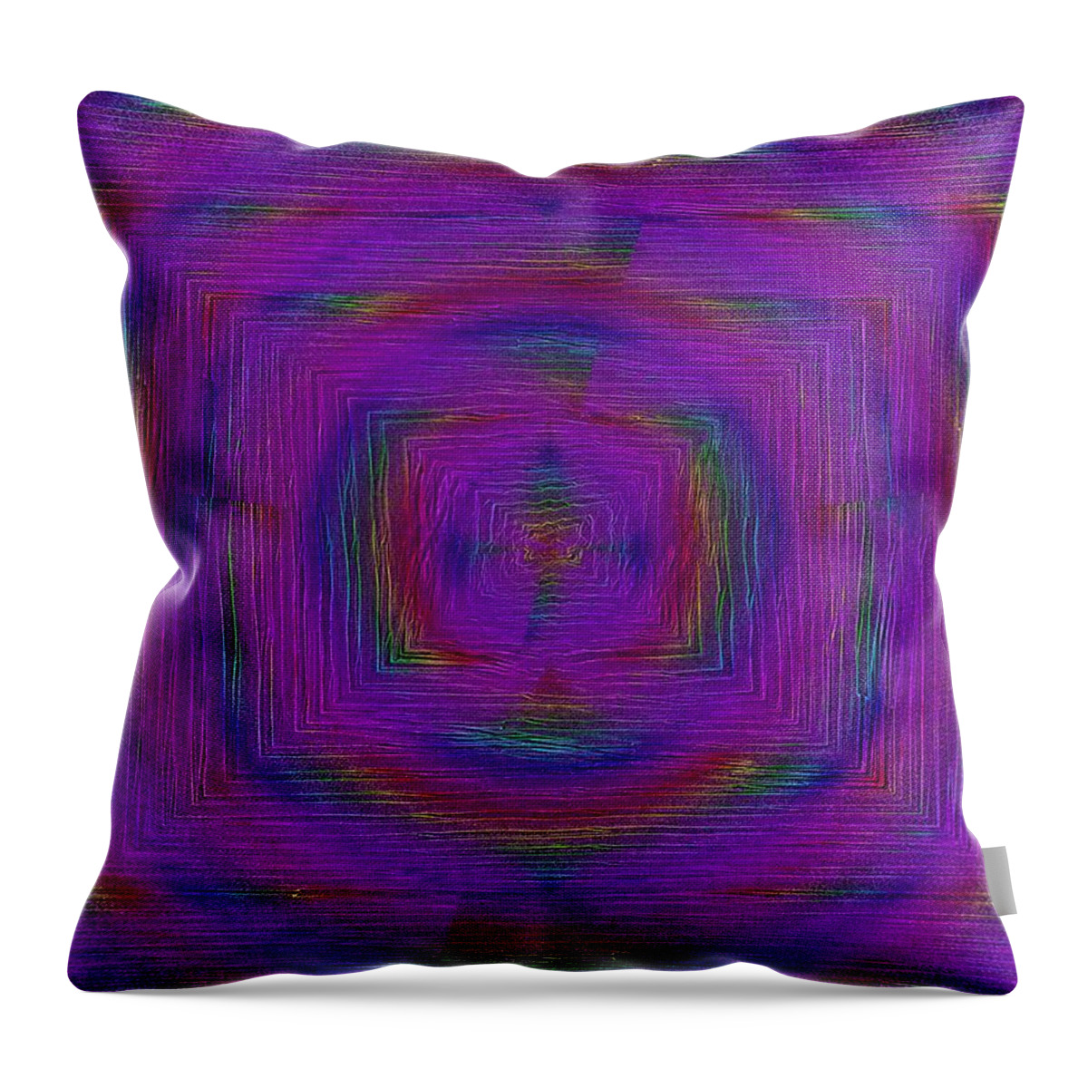 Ripples Throw Pillow featuring the digital art Ripples In Time by Tim Allen