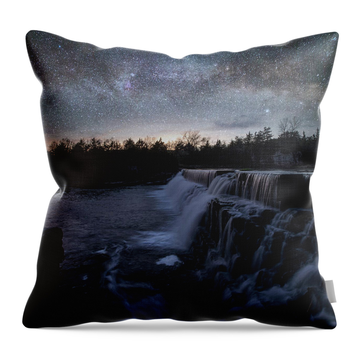 Sky Throw Pillow featuring the photograph Rise and Fall by Aaron J Groen