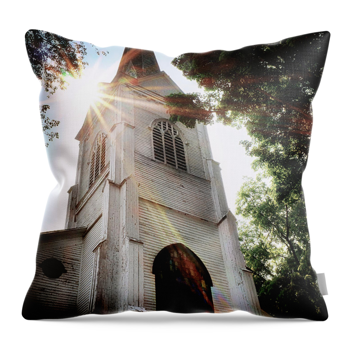 First Throw Pillow featuring the photograph Rise and Shine by Mark Miller