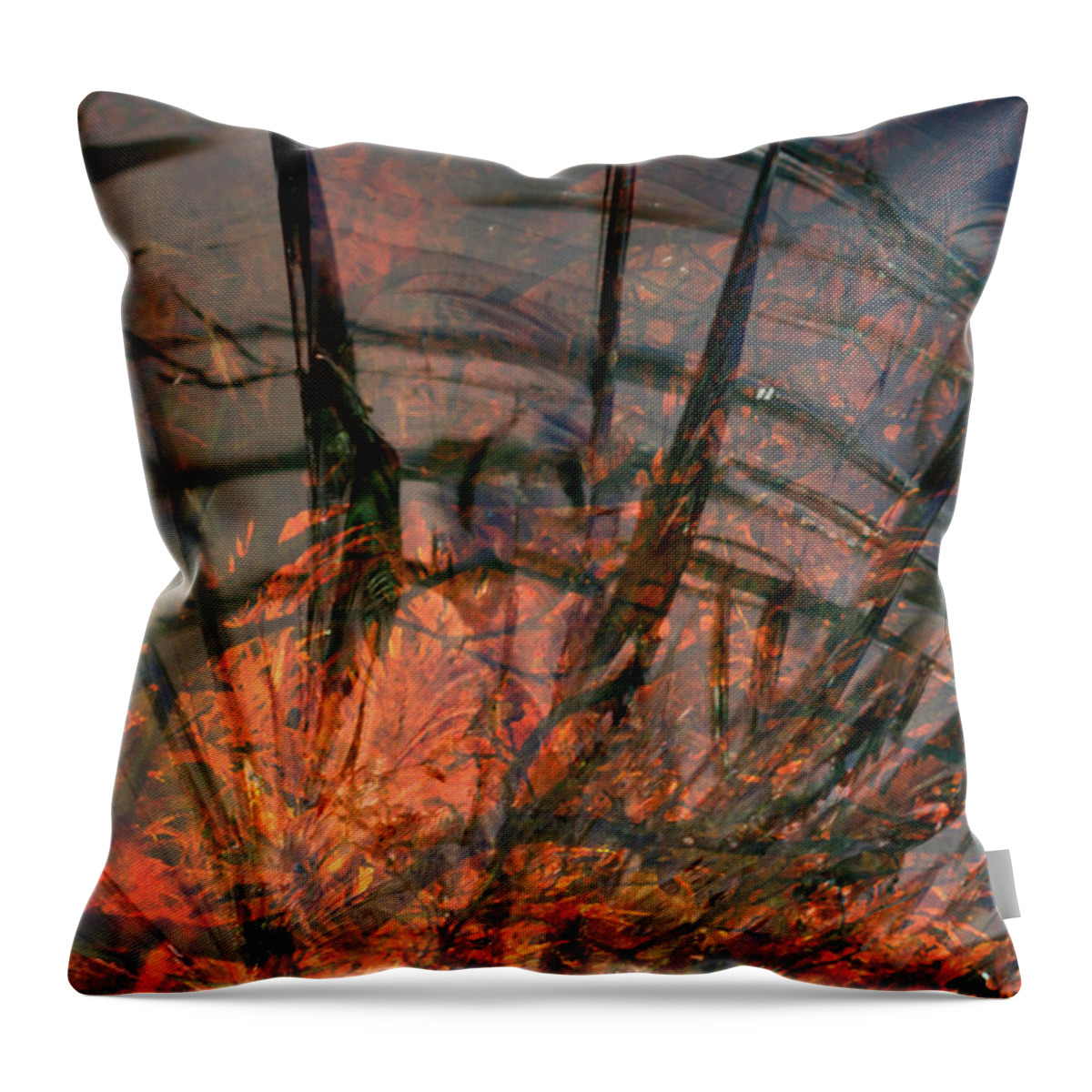 Water Throw Pillow featuring the digital art Rising Sun by Richard Andrews
