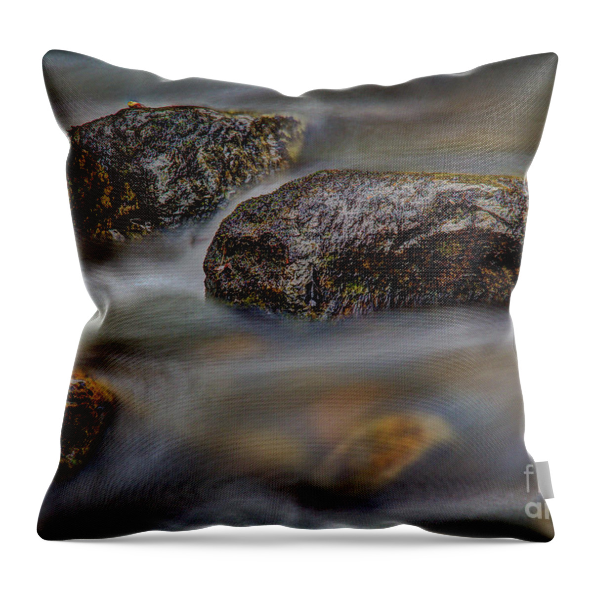 River Throw Pillow featuring the photograph River Magic 2 by Douglas Stucky