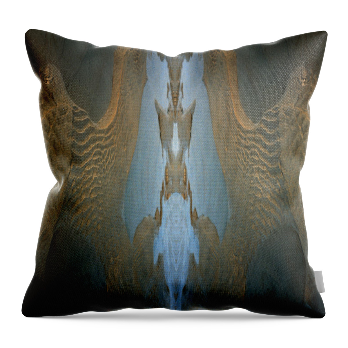 Rocks Throw Pillow featuring the photograph Rock Gods Seabird of Old Orchard by Nancy Griswold